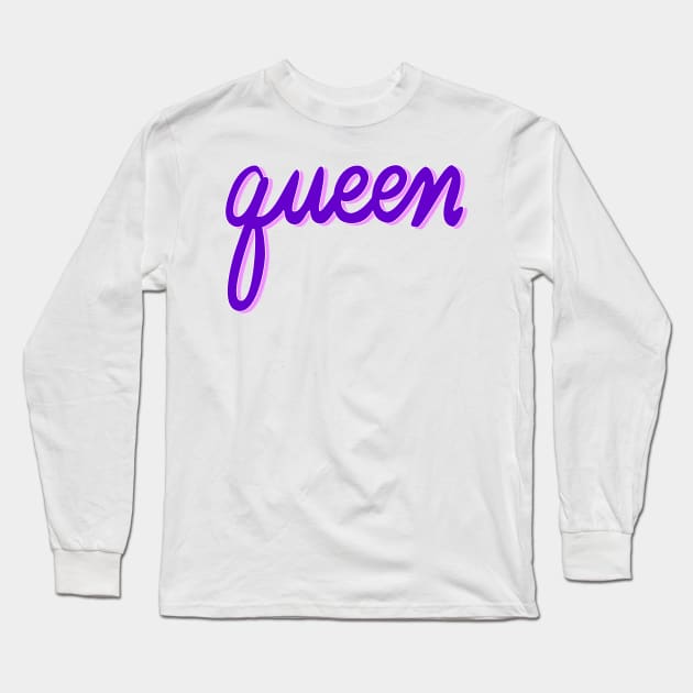 queen Long Sleeve T-Shirt by Superbly